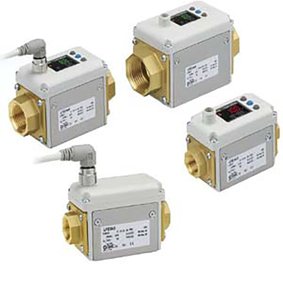 SMC LFE Series Flow Controller, 100 L/min, 24 V dc