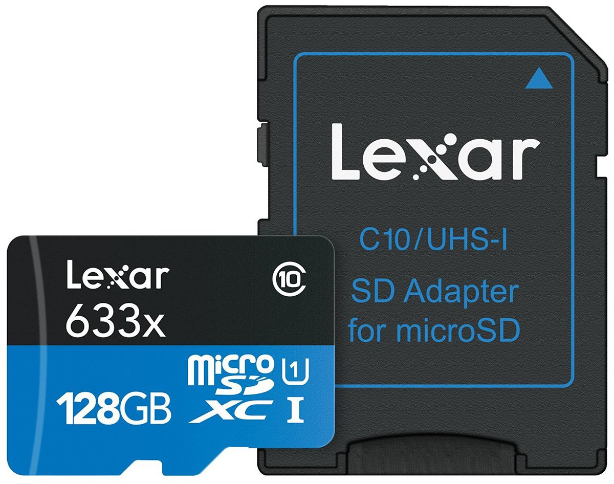 Lexar 128 GB Industrial MicroSDXC Micro SD Card, Class 10, UHS-1 U1