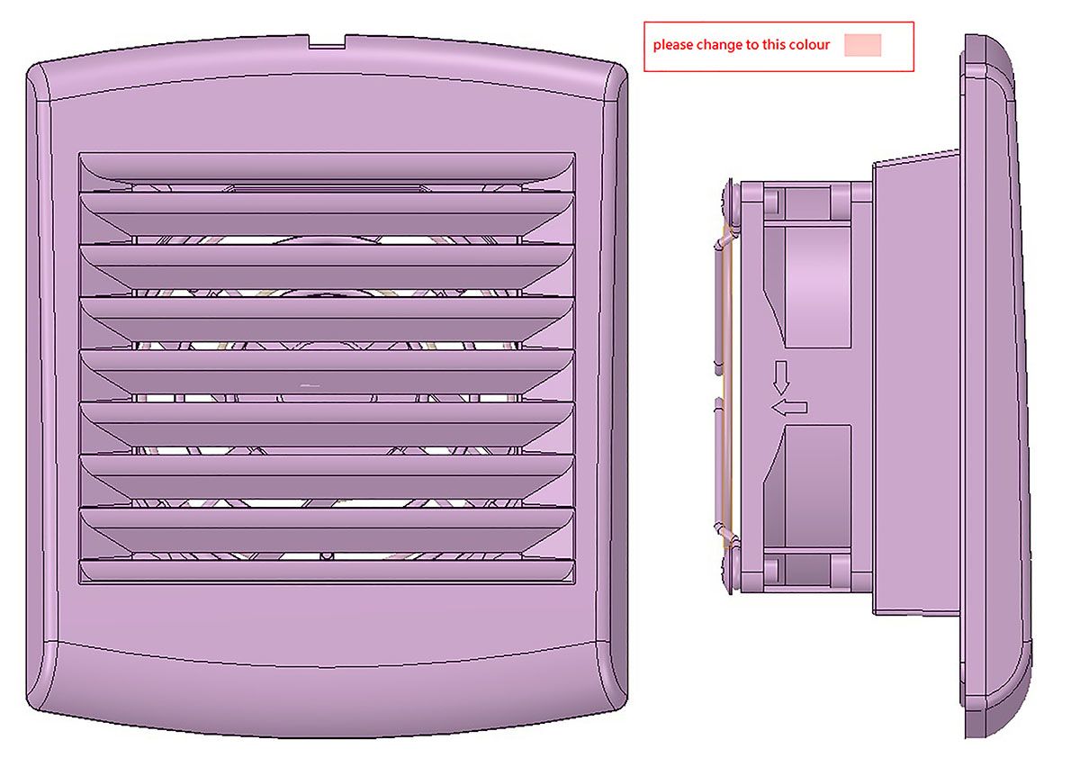 Schneider Electric ClimaSys Series Filter Fan, 175 → 253 V ac, 230 V ac, AC Operation, 85 m³/h @ 50 Hz, 98 m³/h
