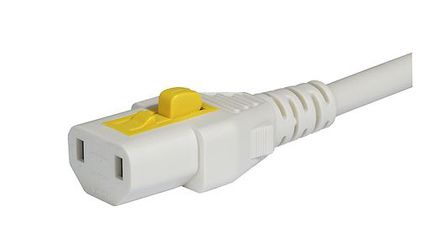 Schurter IEC C17 Socket to CEE 7/17 Plug Power Cord, 2m