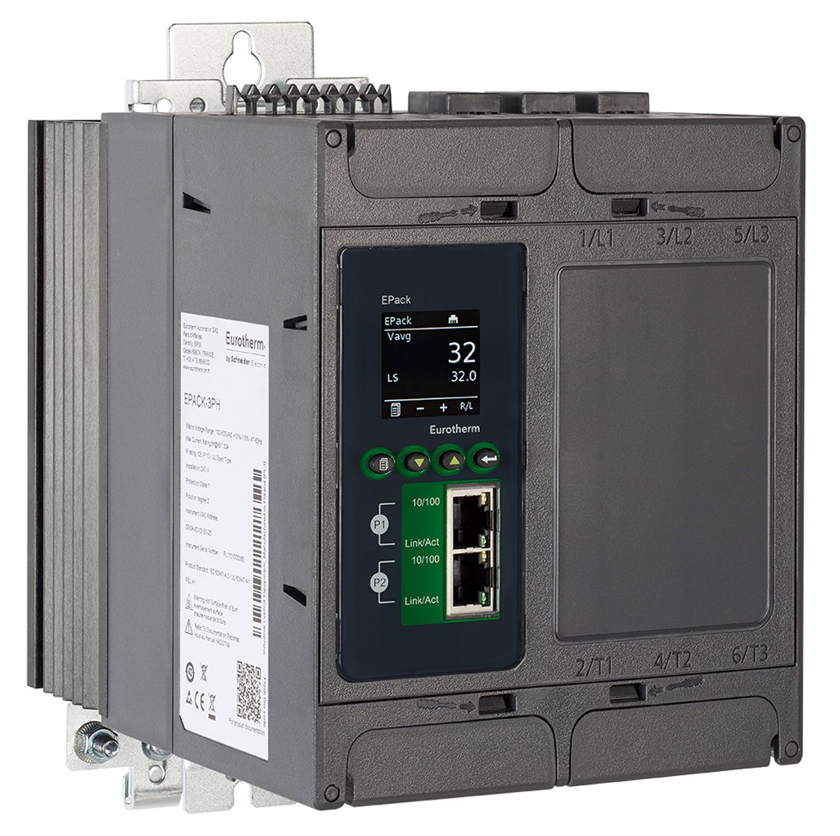 EPACK3PH/32A/500V/XXX/V2/XXX/XXX/TCP Eurotherm Power Controller 3