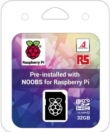 Raspberry Pi  Storage Card for Raspberry Pi, 32GB NOOBs