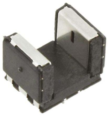 Interruptor óptico ranurado Vishay de 2 canales, ranura de 3mm, mont. SMD, de 6 pines, config. salida Transistor