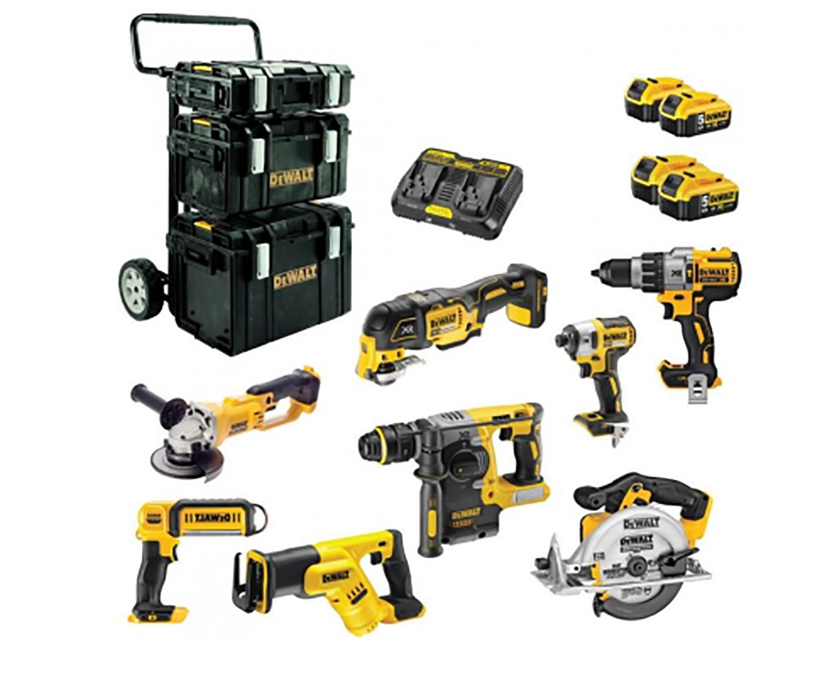 DeWALT DCK853P4-QW, 18V Cordless Cordless Power Tool Kit | RS