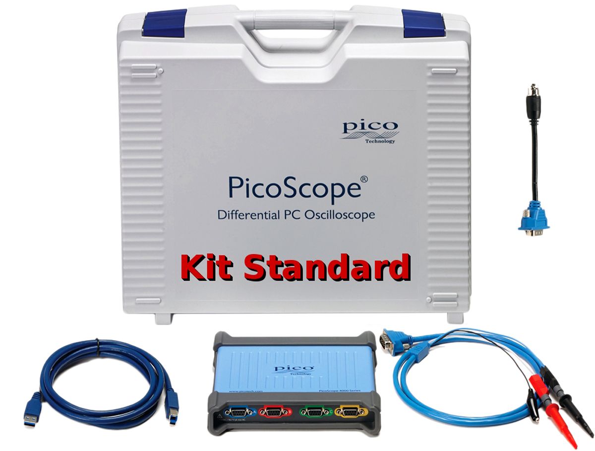 Pico Technology,Differential Oscilloscope Kit High-Resolution Differential Oscilloscope, PicoConnect 441 1:1 Passive