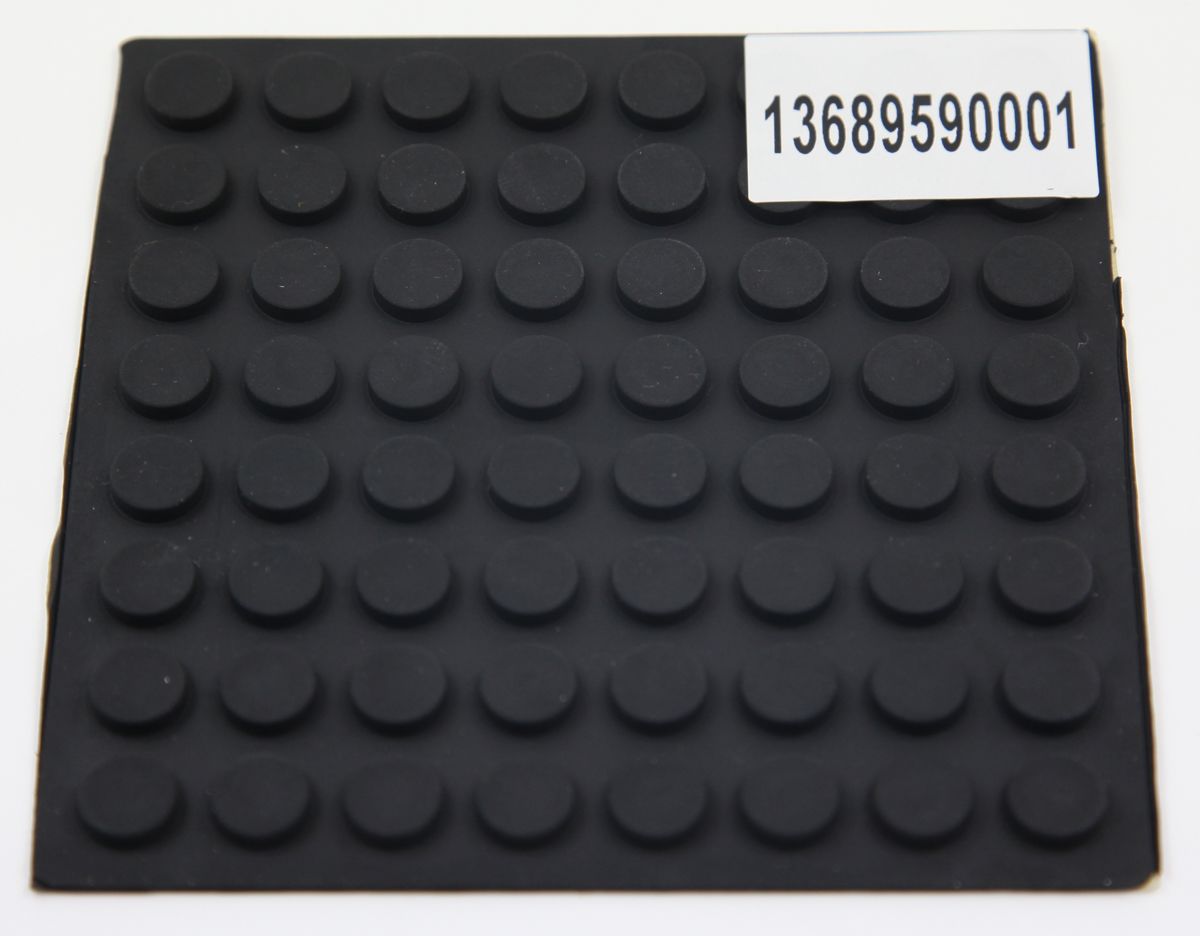 RS PRO Rubber Feet for Use with Extruded Aluminium Enclosures, 11.5 x 3mm