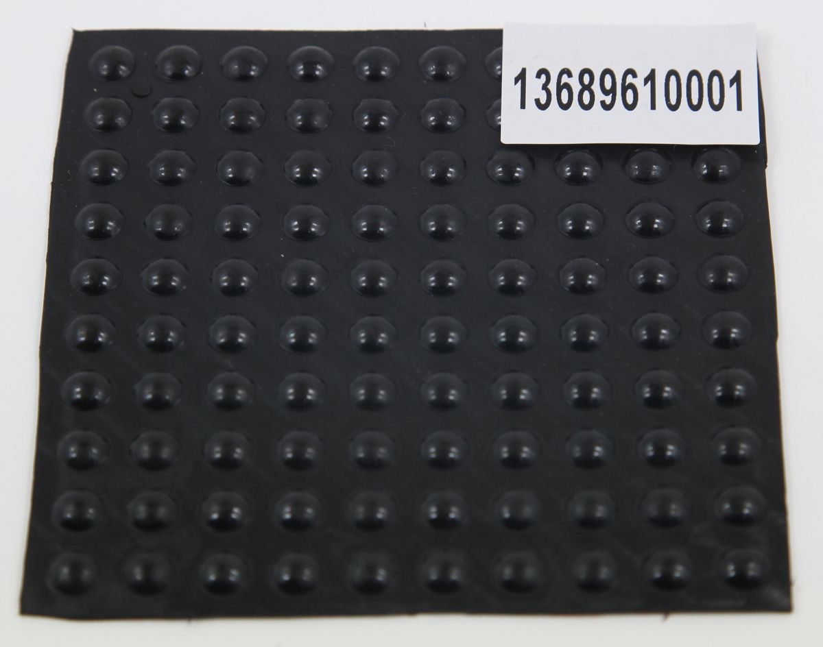 RS PRO Rubber Feet for Use with Extruded Aluminium Enclosures, 8 x 2.5mm