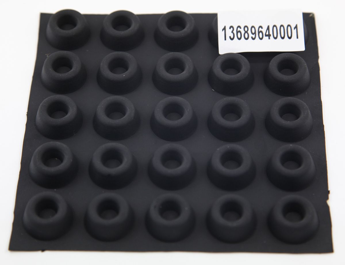 RS PRO Rubber Feet for Use with Extruded Aluminium Enclosures, 22 x 10mm