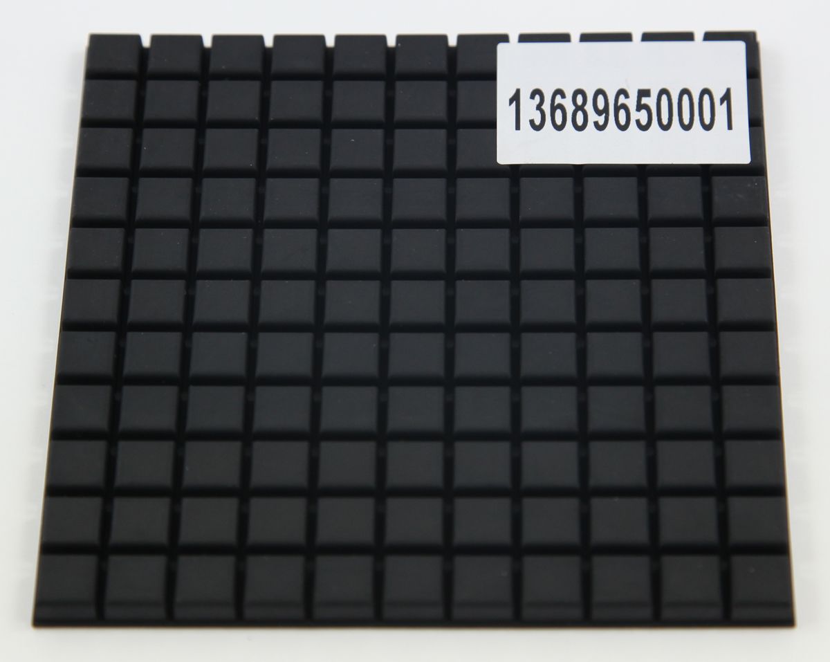 RS PRO Rubber Feet for Use with Extruded Aluminium Enclosures, 10 x 10 x 5mm