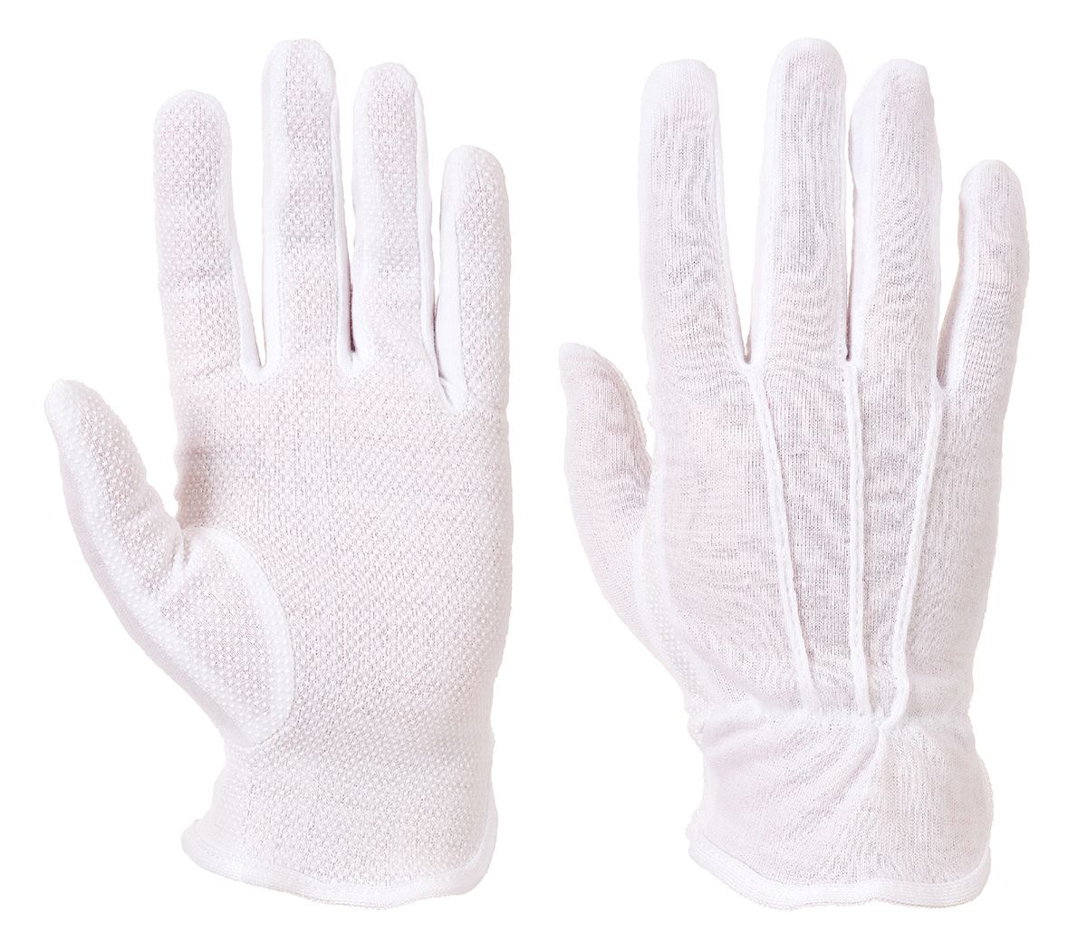 RS PRO White Cotton General Purpose Work Gloves, Size 10, Large