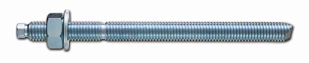 Dewalt Zinc Plated Steel Threaded Rod DFC4130050, M10, 130mm