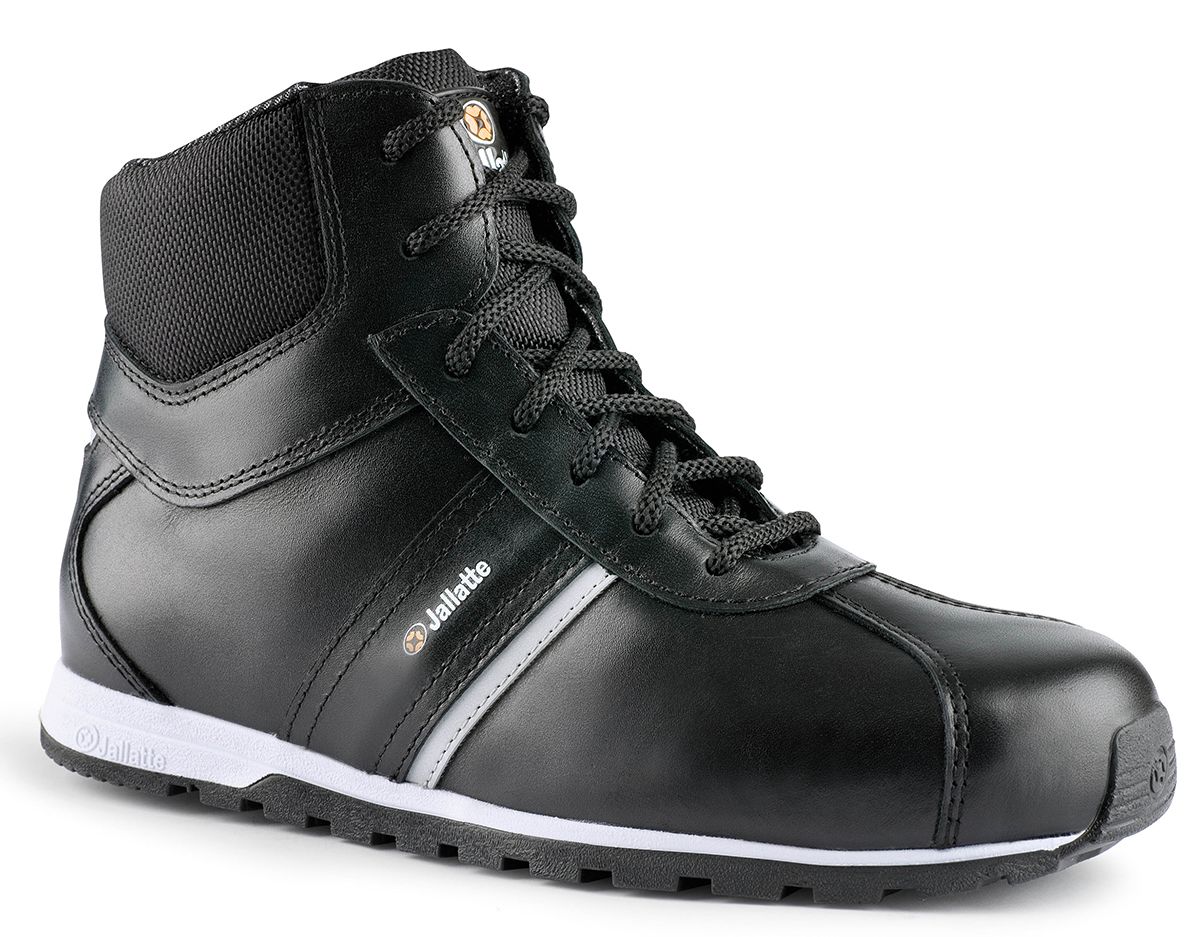 Jallatte J DREAM Black Steel Toe Capped Womens Ankle Safety Boots, UK 7, EU 41