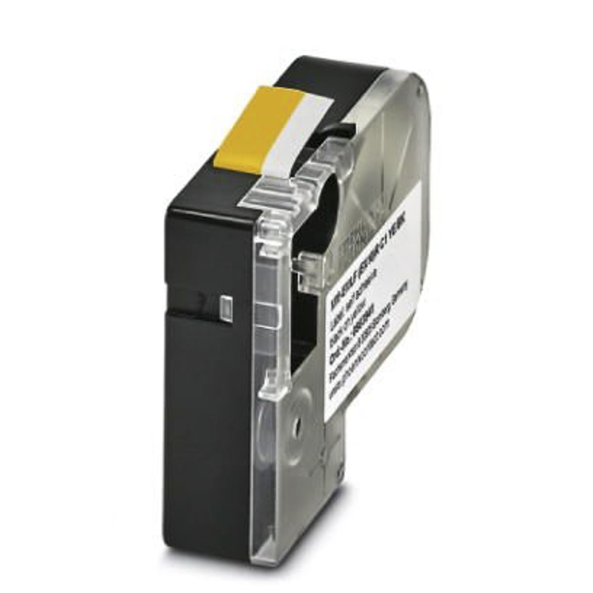 Phoenix Contact MM-EMLF (EX10)R C1 YE/BK Black on Yellow Label Printer Tape, 8 m Length, 10 mm Width, 8m Label Length,
