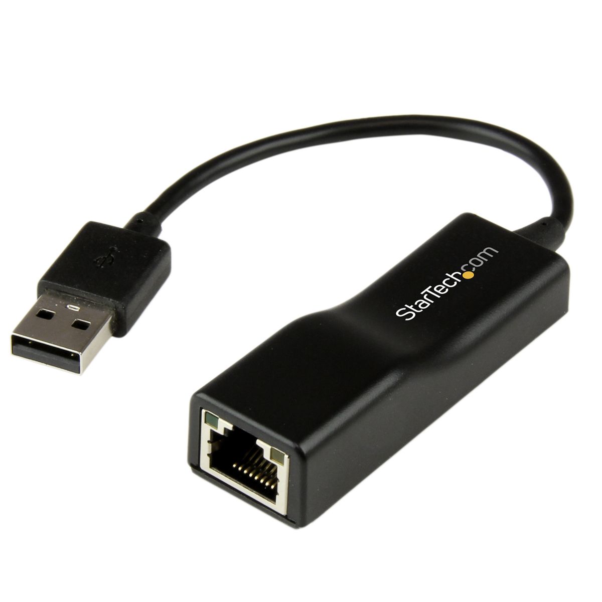 StarTech.com USB-Ethernet-Adapter USB 2.0 A USB A B RJ45 1 Anschlüsse