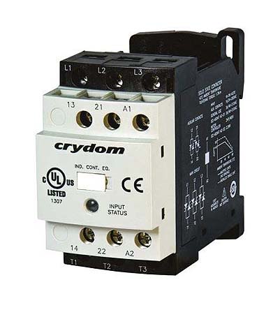 Sensata / Crydom DRC Solid State Contactor, 3 Pole, 18 V ac → 30 V ac, 18 V dc → 30 V dc Control, 32mA