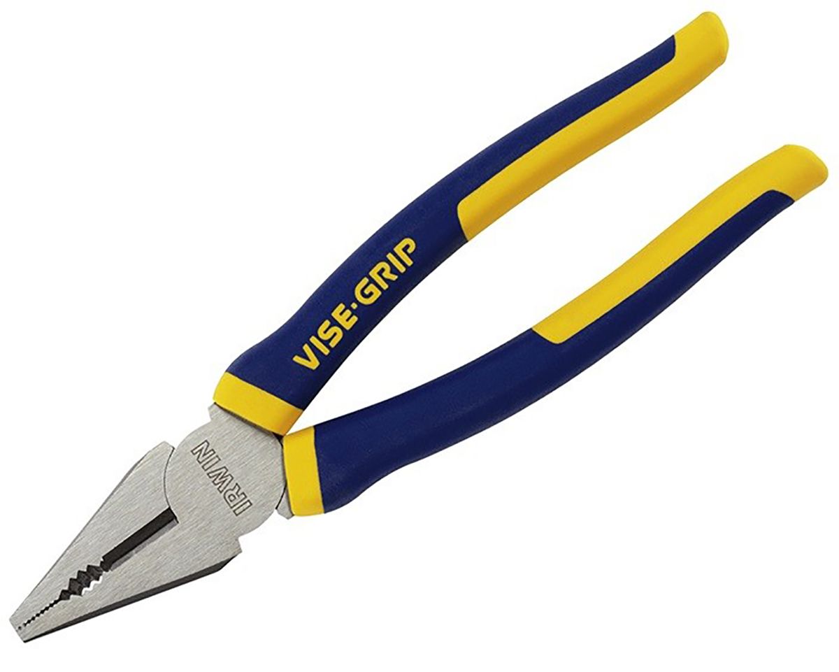 Irwin VDE Insulated Chrome Nickel Steel Pliers 200 mm Overall Length