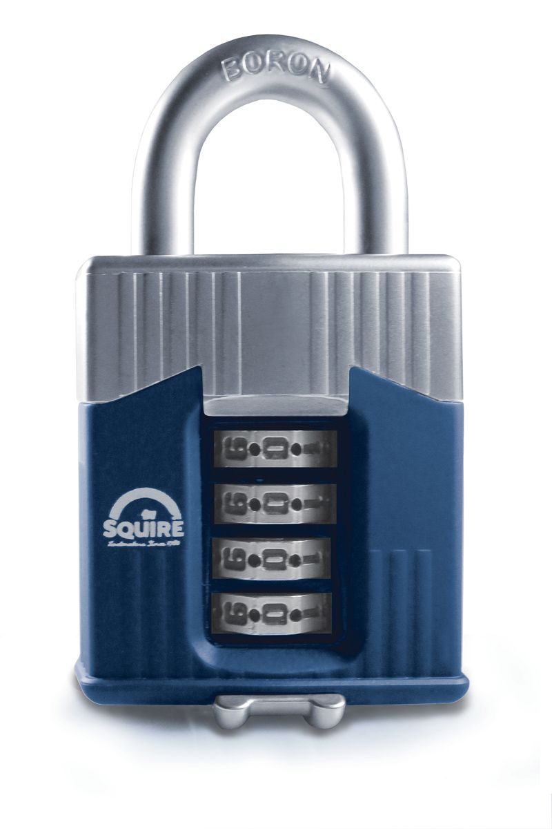 Squire RS WARRIOR COMBI 45 All Weather Steel Combination Padlock 45mm RS