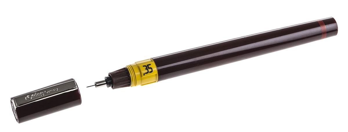 Stylo isograph Rotring à pointe Fine, Jaune