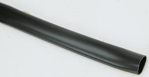 Alpha Wire Kabelschlauch Schwarz PVC für Kabel-Ø 2.31mm bis 2.57mm, Länge 30m