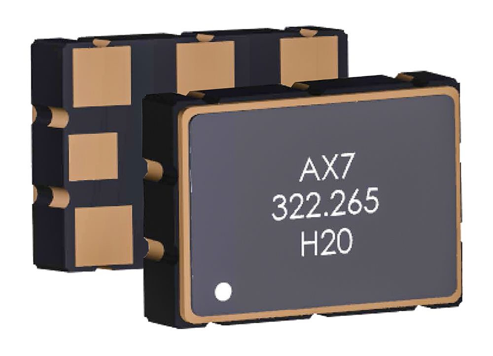 Abracon, 400MHz XO Oscillator, ±25ppm LVDS 6-SMD Compatible AX7DBF1-400.0000C