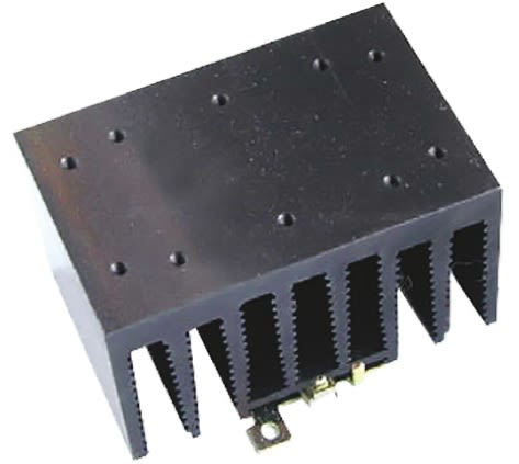Chassis, DIN Rail Relay Heatsink for use with SC Series, SG Series, SGT Series, SO Series, SVT Series SSR