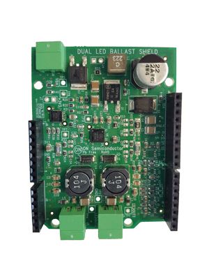 Onsemi D-LED-B-GEVK, Dual LED Ballast Shield Evaluation Board LED ...