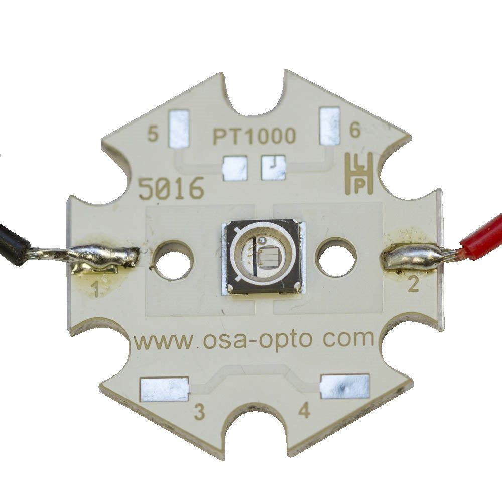 OCU-440-UE390-Star OSA Opto, OCU-440 Series UV LED, 395nm, 2-Pin Surface Mount package