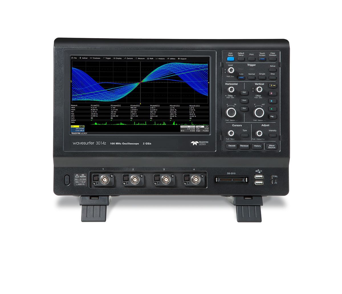 Oscilloscopio Da banco Teledyne LeCroy WaveSurfer 3024z COMPLETAMENTE CARICATO, 4 ch. analogici, 200MHz