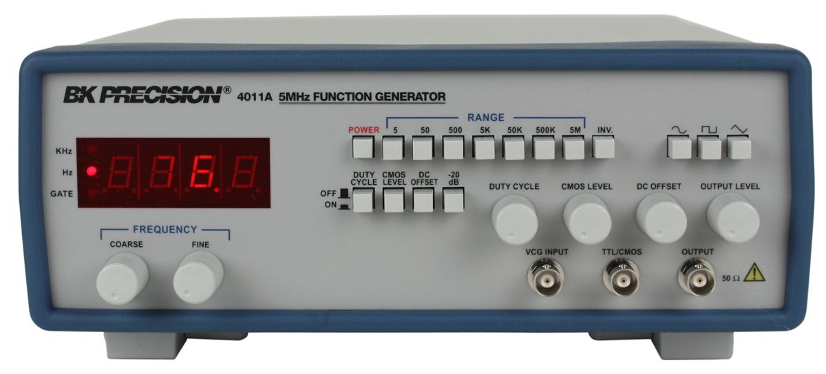 BK Precision 4011A Function Generator, 0.5Hz Min, 5MHz Max