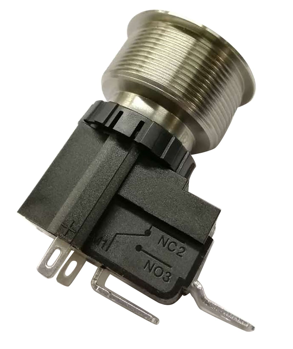 RS PRO Illuminated Maintained Push Button Switch, Panel Mount, SPST, 25