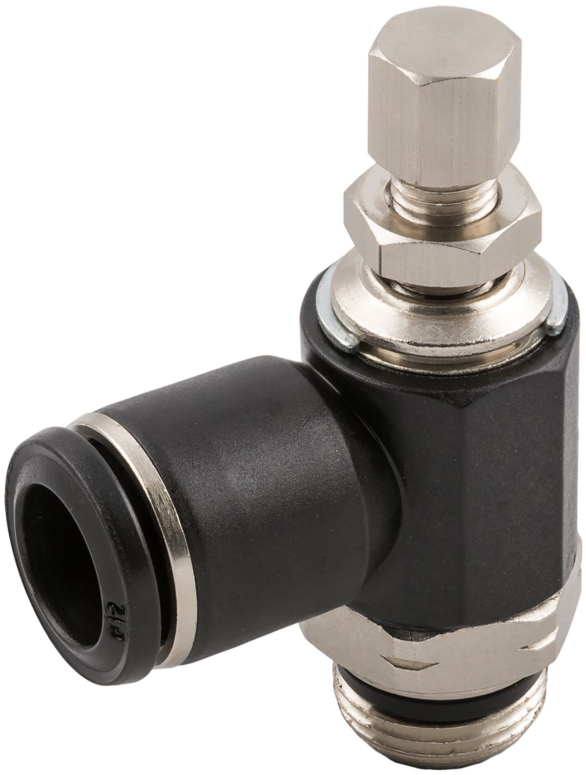 RS PRO Threaded Flow Regulator x Push In 6 mm Tube Outlet Port | RS