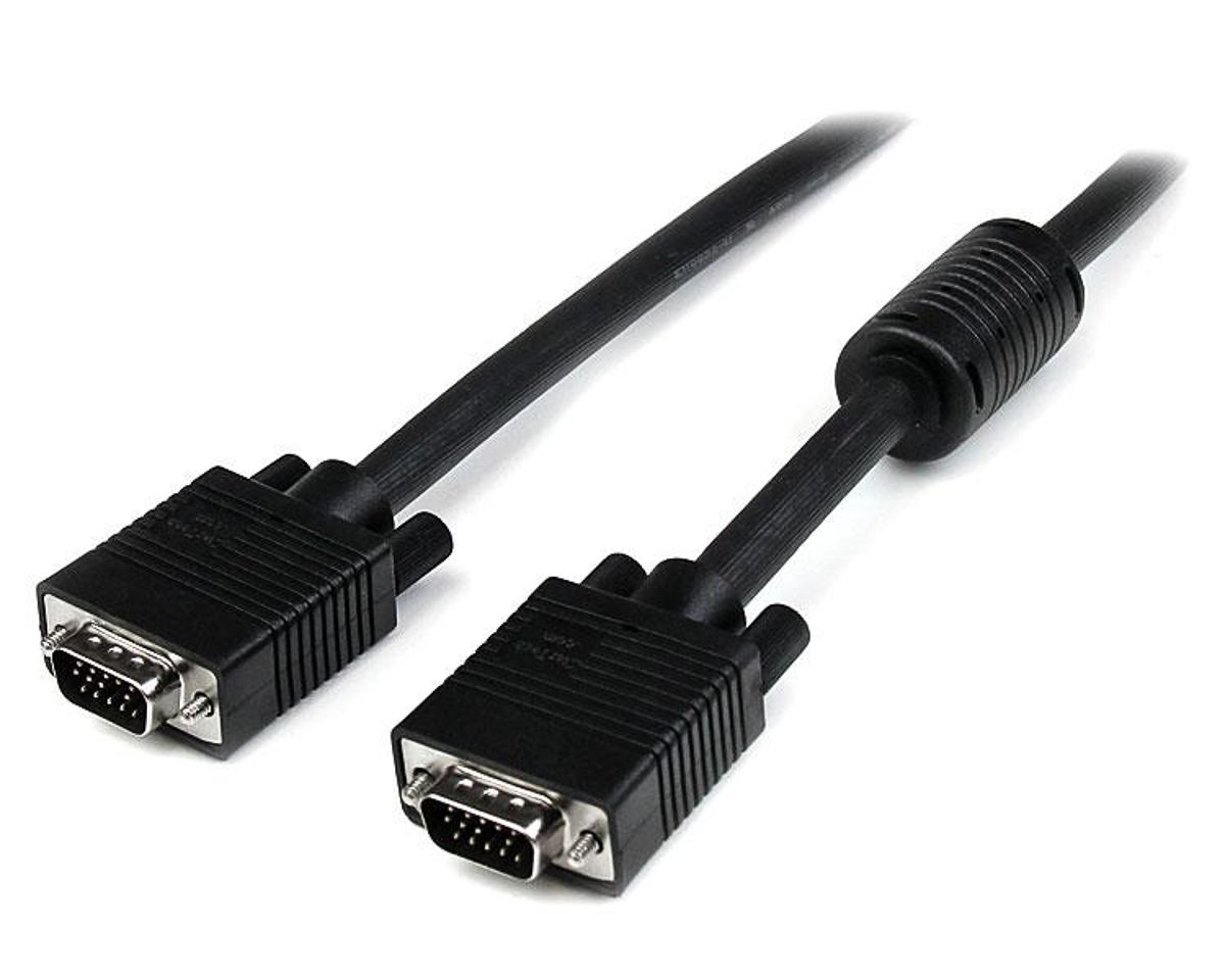 Cable VGA Startech de color Negro, con. A: VGA macho, con. B: VGA macho, long. 3m