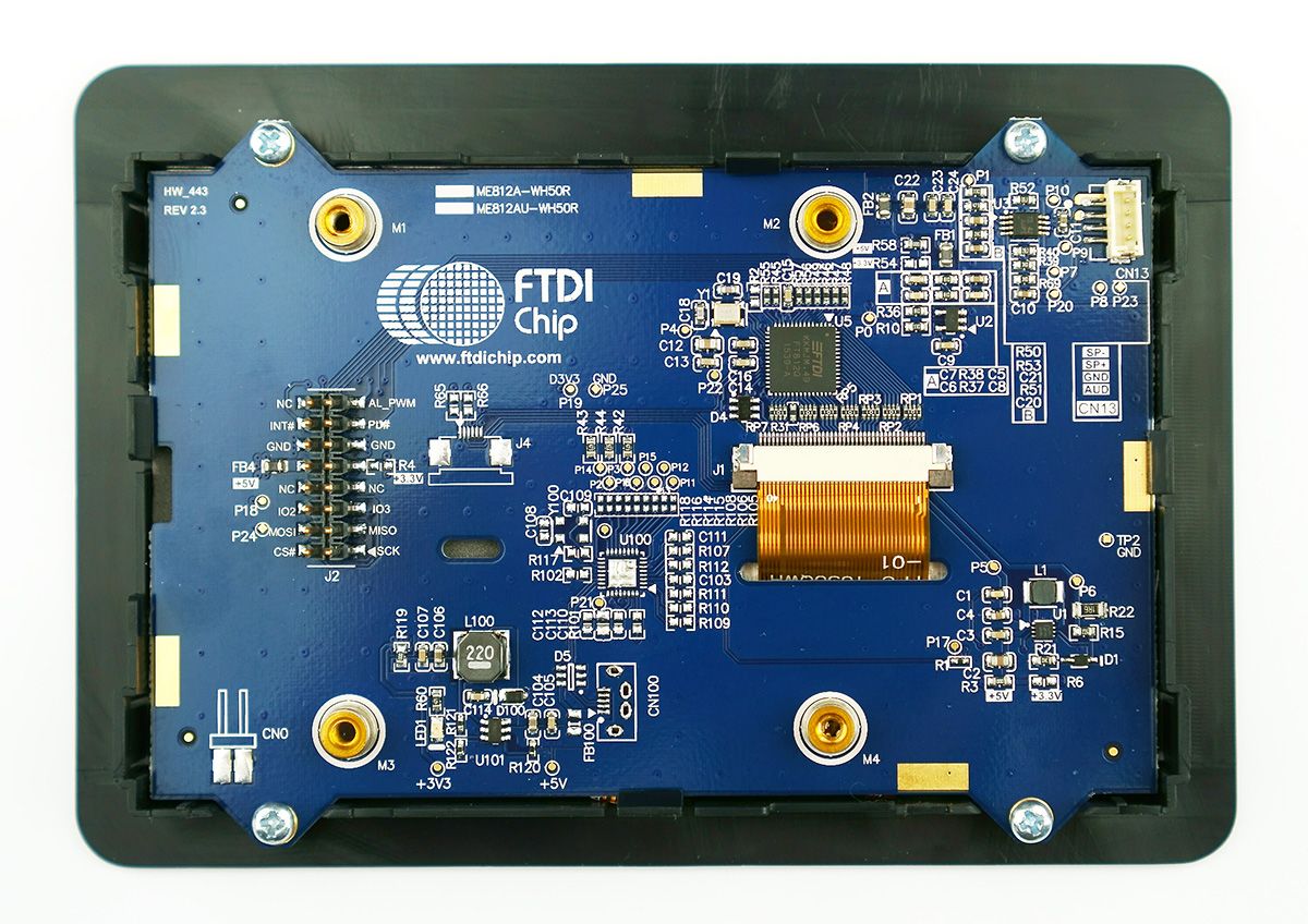 Carte d'affichage FT812 Embedded Video Engine (EVE) Graphics Controller IC