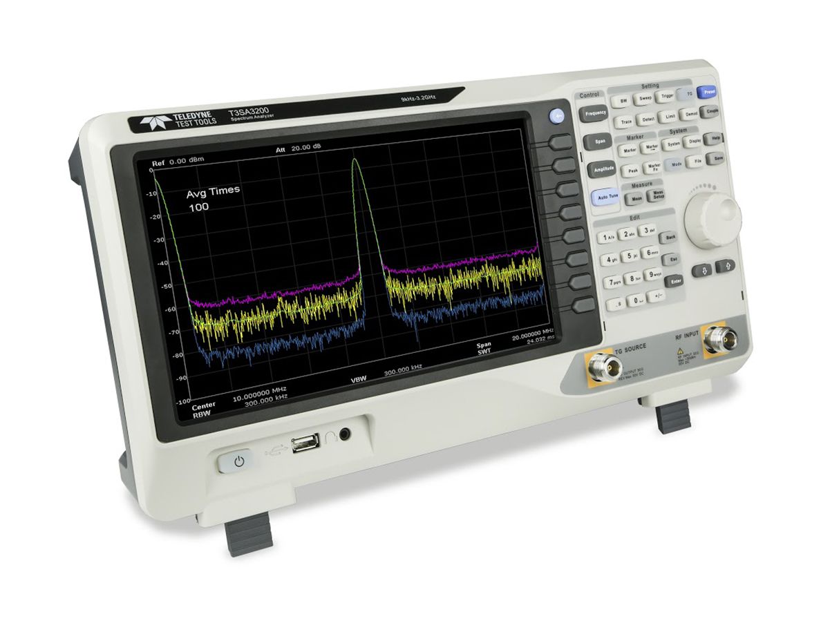 Analizzatore di spettro Teledyne LeCroy, 9 kHz → 3.2GHz, 1 canale, Cert. ISO