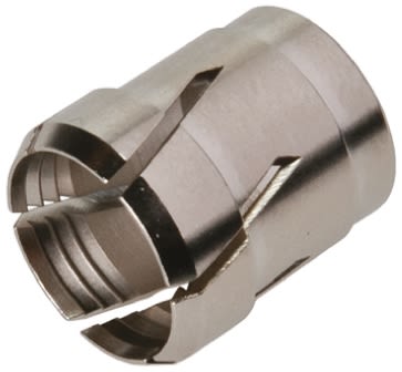 Lemo Silver Brass Cable Grommet for 7.3 → 8.2mm Cable Dia.
