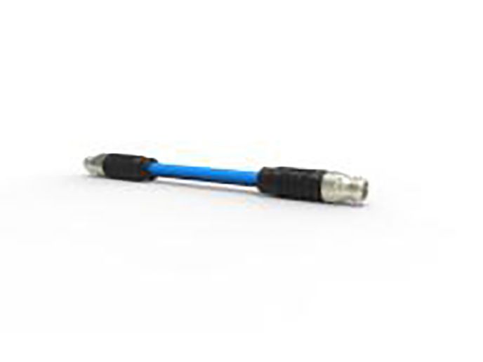 TE Connectivity Straight Male M12 to Straight Male M12 Sensor Actuator Cable, 8 Core, Low Smoke Zero Halogen (LSZH), 5m