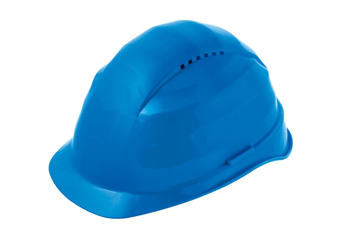 Alpha Solway Rockman Blue Safety Helmet, Ventilated