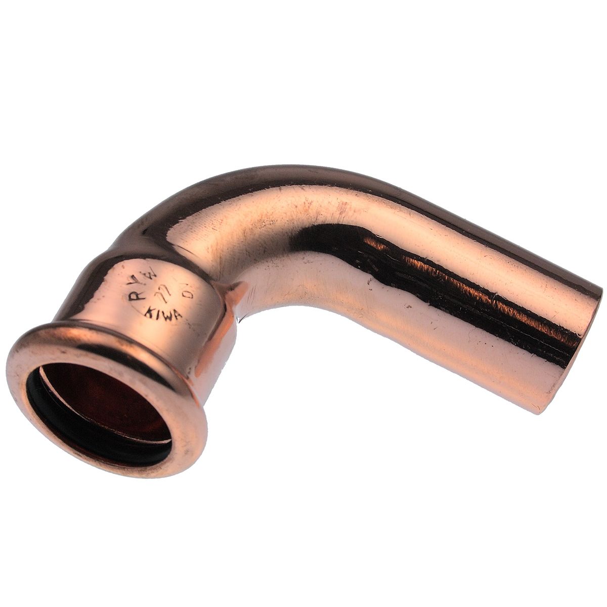 Copper Pipe Fitting, Push Fit 90° Elbow for 15mm pipe