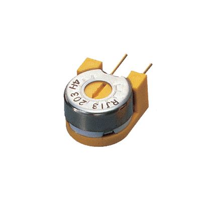 100kΩ, Through Hole Trimmer Potentiometer 0.75W Side Adjust Copal Electronics, RJ-13
