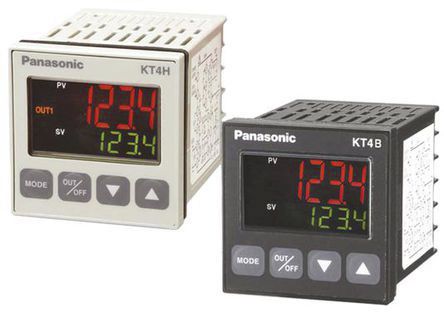 Panasonic AKT4B PID Temperaturregler DIN-Hutschiene, 3 x Kontaktlose Spannung Ausgang/ Thermoelement Eingang,