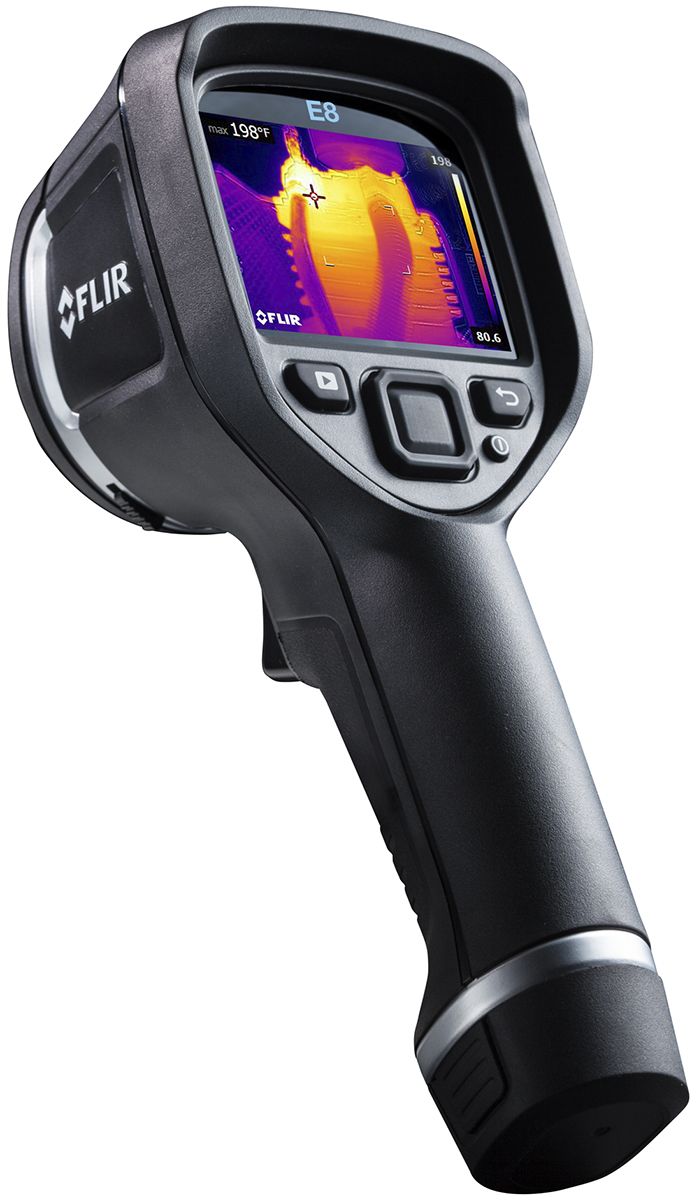 FLIR E8-XT Thermal Imaging Camera with WiFi, -20 → +550 °C, 320 x 240pixel Detector Resolution