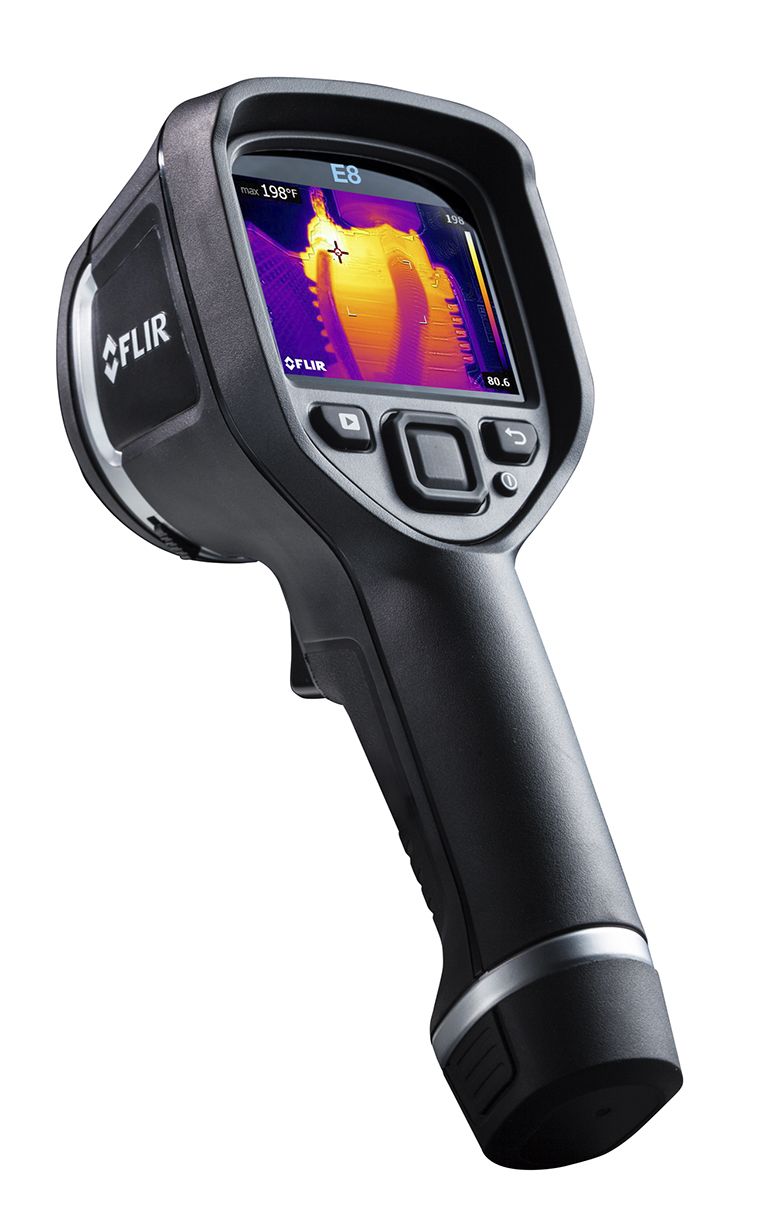 FLIR E8-XT Thermal Imaging Camera with WiFi, -20 → +550 °C, 320 x 240pixel Detector Resolution With RS