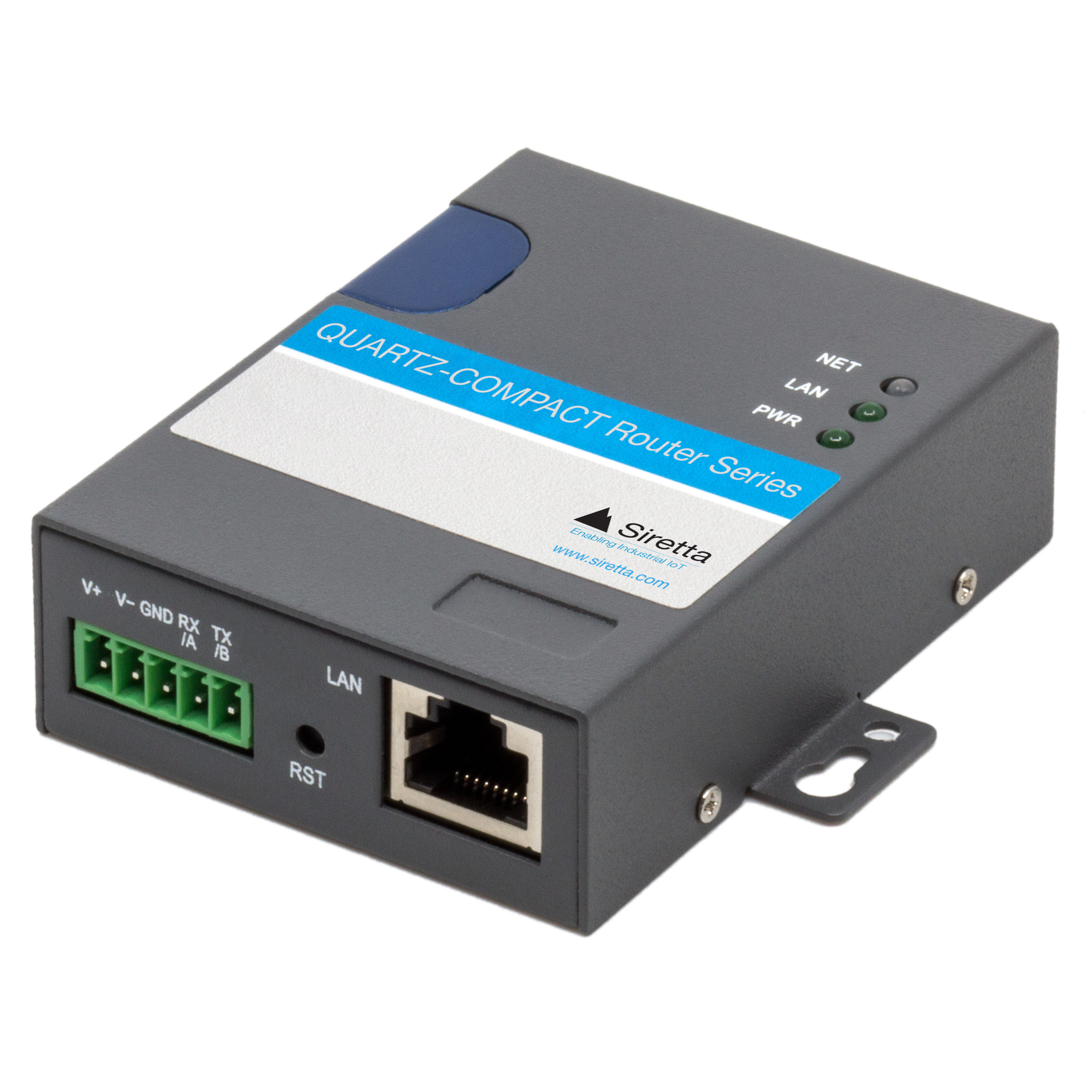 Siretta QUARTZ-COMPACT-11-UMTS(EU) 4G LTE Modem Router, 2 Ports