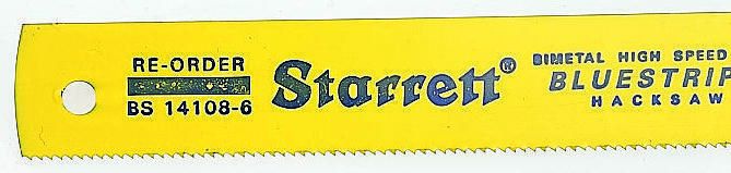 Starrett 350.0 mm Bi-metal Hacksaw Blade, 10 TPI