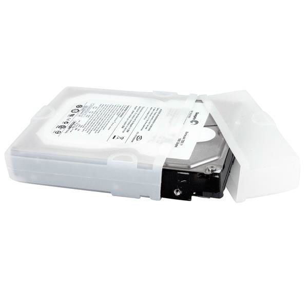 StarTech.com port 3.5 in Hard Drive Protector Sleeve, Hard Drive Enclosure