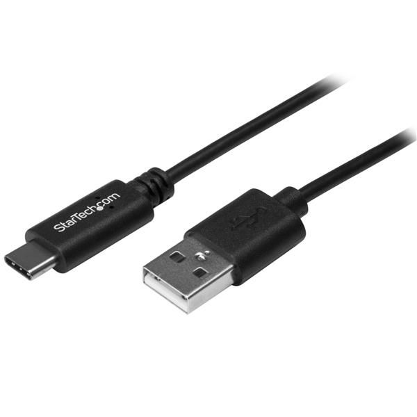 StarTech.com Male USB A to Male USB C Cable, USB 2.0, 2m
