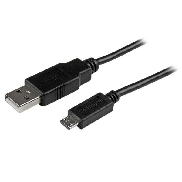 StarTech.com Male USB A to Male Micro USB B Cable, USB 2.0, 150mm