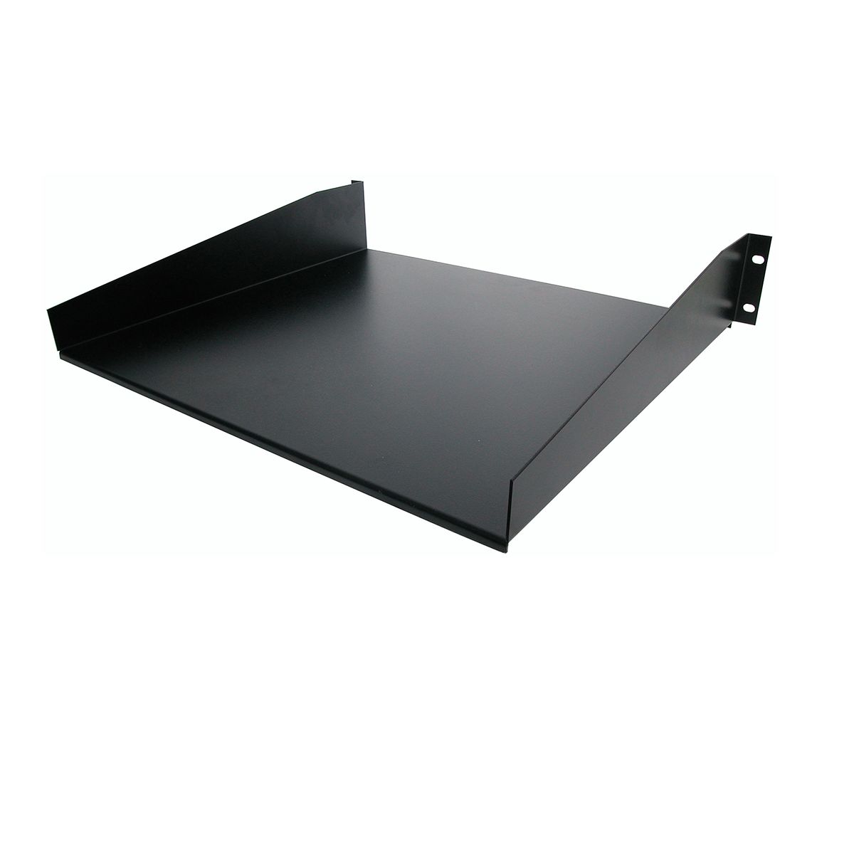 StarTech.com Black Shelf, 2U, 20kg Load, 430mm x 560mm