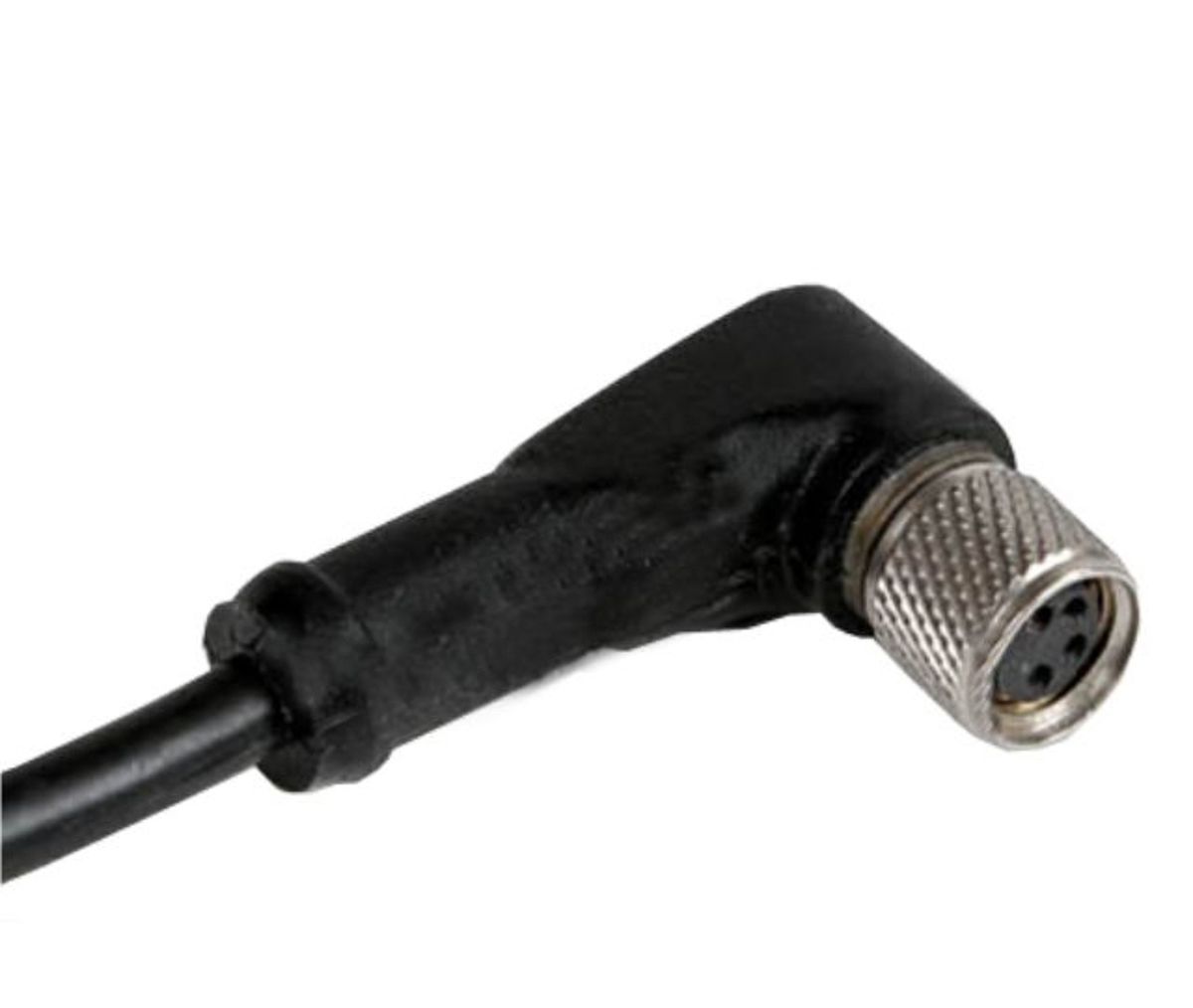 RS PRO Right Angle Female M8 to Unterminated Sensor Actuator Cable, 4 Core, 2m