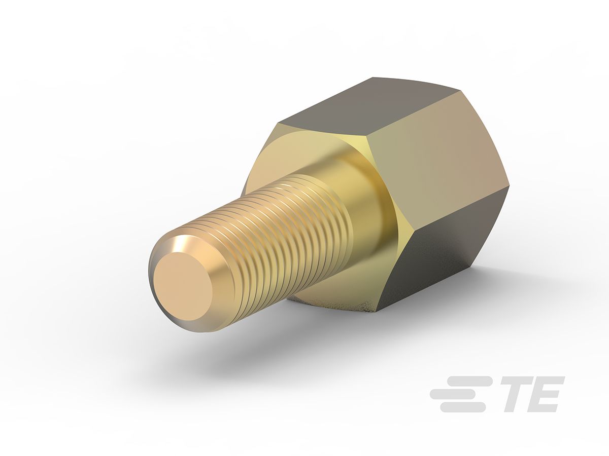 52079532 TE Connectivity, AMPLIMITE Jack Screw All Plastic Right